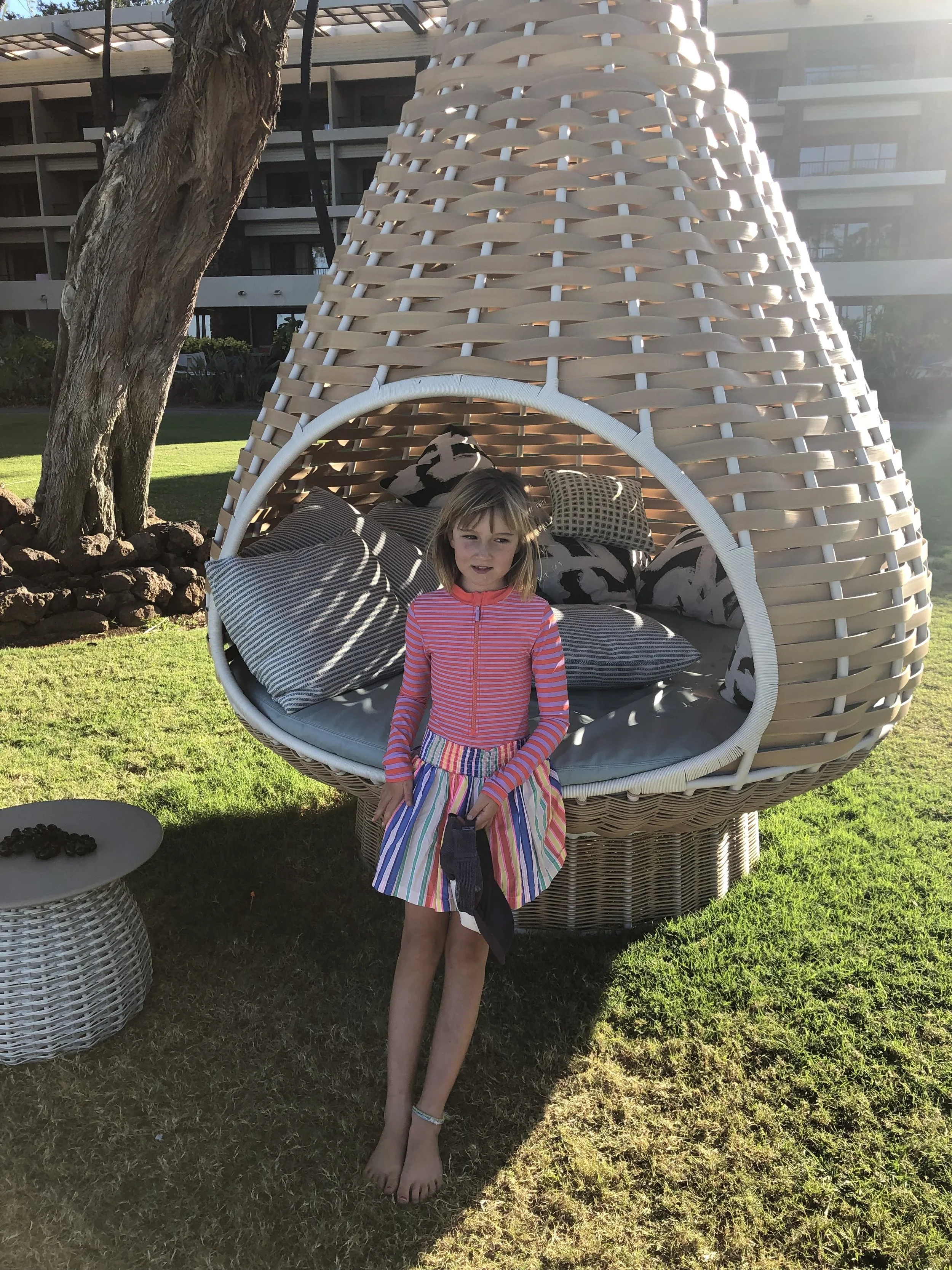 The lovely Mauna Kea Hotel