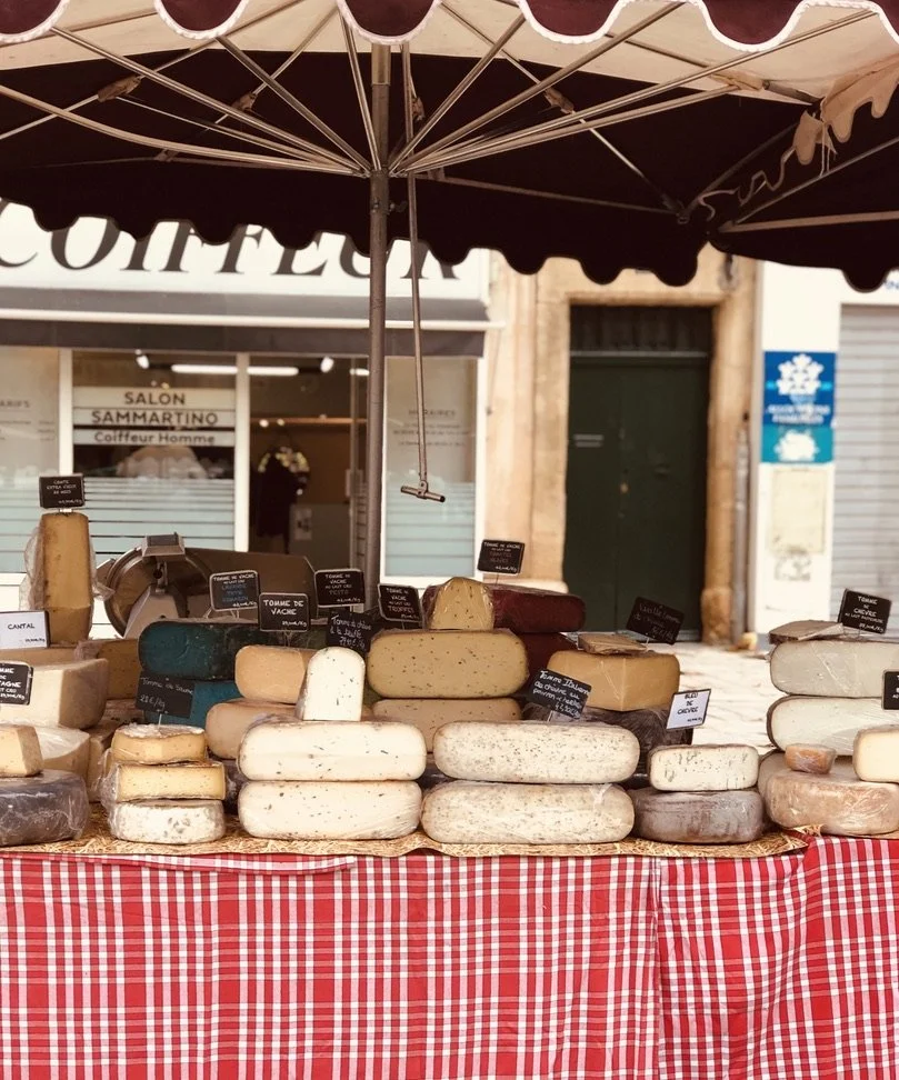 Fromage at the Aix farmers market