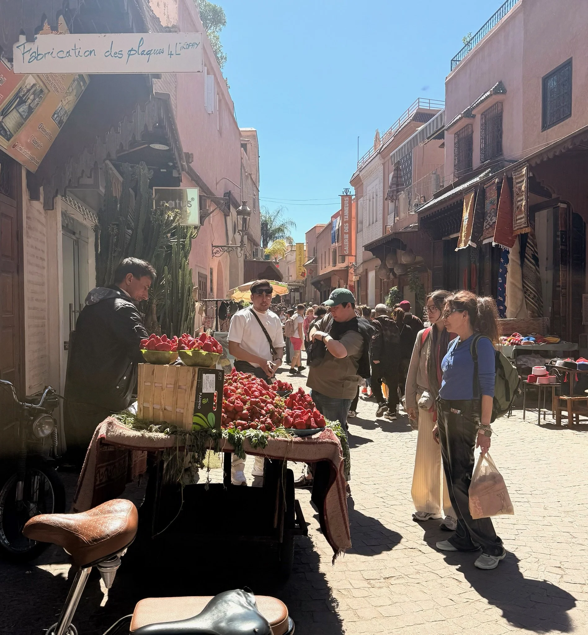 An abundance of fruit around every corner