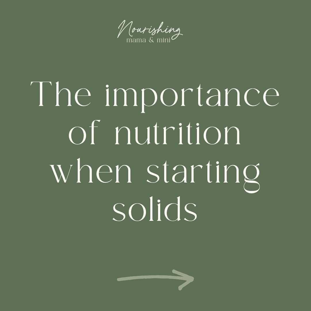 Essential nutrients to consider when starting your mini on solids 🥑

Whilst those first months of introducing new flavours and textures should be fun and hassle-free, it is also essential to prioritise nutrition to support your baby&rsquo;s growth, 