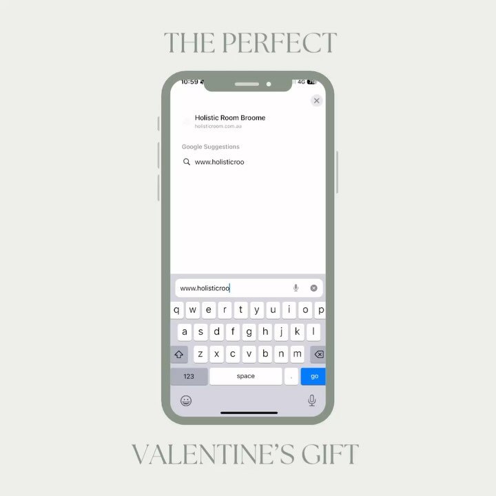 VALENTINES DAY BABY 🤍 simple and easy gift vouchers straight to your inbox just go to www.holisticroom.com.au