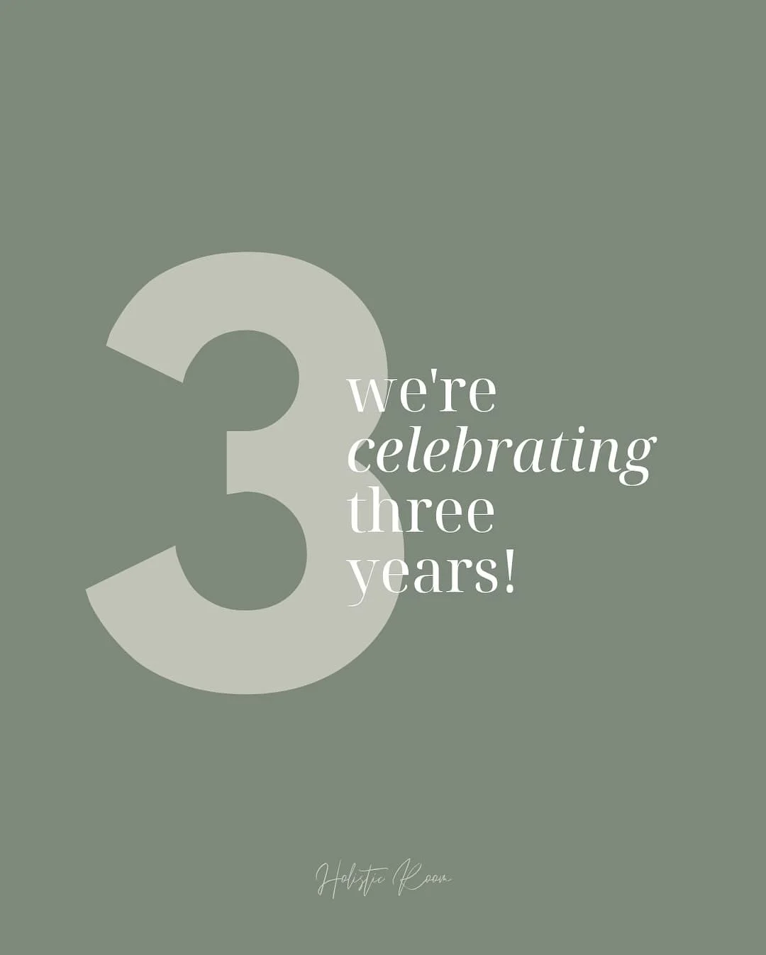 WOW! We can&rsquo;t believe how quickly three years have flown by since we first opened the doors of Holistic Room in beautiful Broome!

It&rsquo;s been an incredibly rewarding journey, and we&rsquo;re so grateful for the continuous support from both