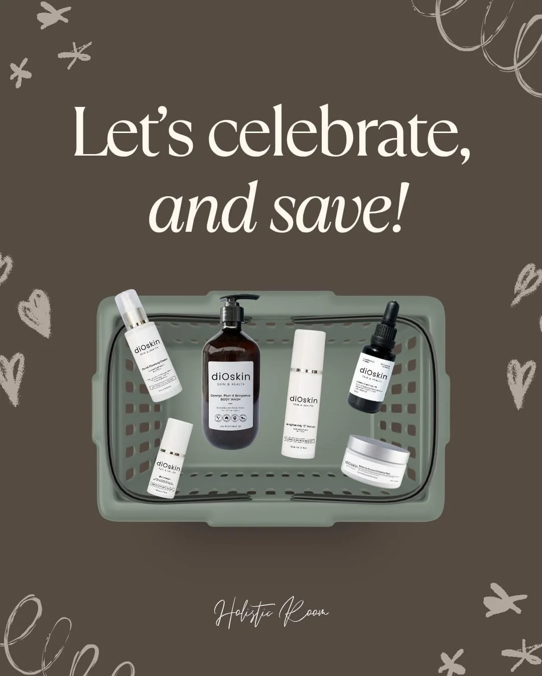 Celebrate the season of gifting! Get 30% off all DiOskin products.

This festive season, treat yourself or a loved one to the gift of radiant skin with our exclusive Christmas special!

For the entire month of December, we are offering a 30% discount