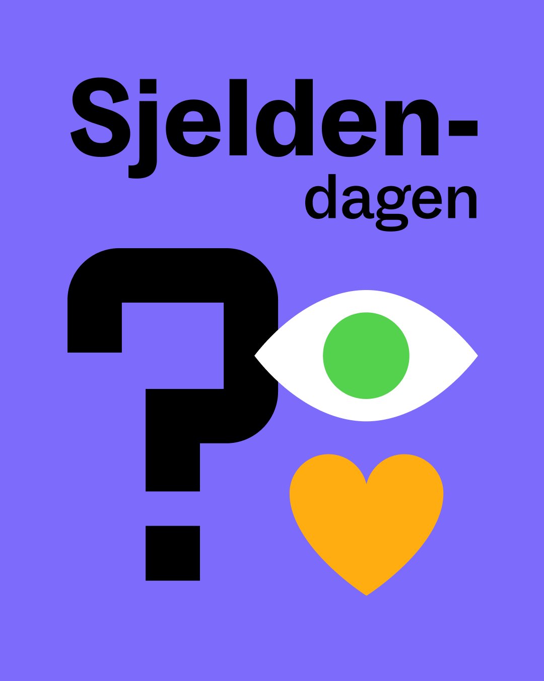 Gratulerer med Sjeldendagen🎉

28. februar markeres den internasjonale dagen for sjeldne diagnoser. M&aring;let er &aring; &oslash;ke bevissthet om sjeldne diagnoser. 

Visste du at en diagnose betegnes som sjelden hvis f&aelig;rre enn 1 av 2000 har 