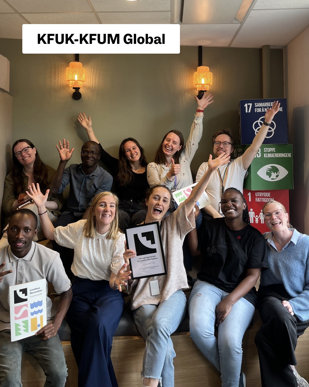 Hils p&aring; den nye organisasjonen i sertifiseringsordningen &ndash; KFUK-KFUM Global👋

KFUK-KFUM Global er en solidaritets- og bistandsorganisasjon som arbeider for en rettferdig verden. Unge mennesker st&aring;r i fokus i deres arbeid, og vi er 