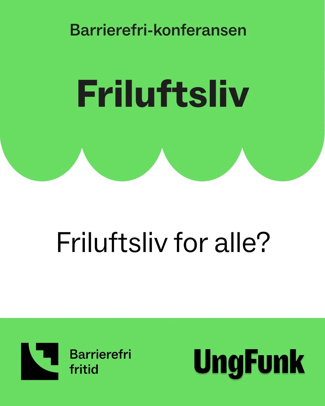 2025 er Friluftslivets år, og vi runder av Barrierefri-konferansen med fokus på tilgjengelig friluftsliv🌳
Med oss har vi en rekke friluftsentusiaster, som skal fortelle om gode eksempler og tiltak for at alle skal få oppleve frilu