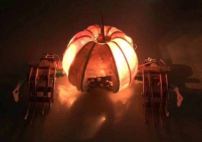 The Evil Pumpkin Robot