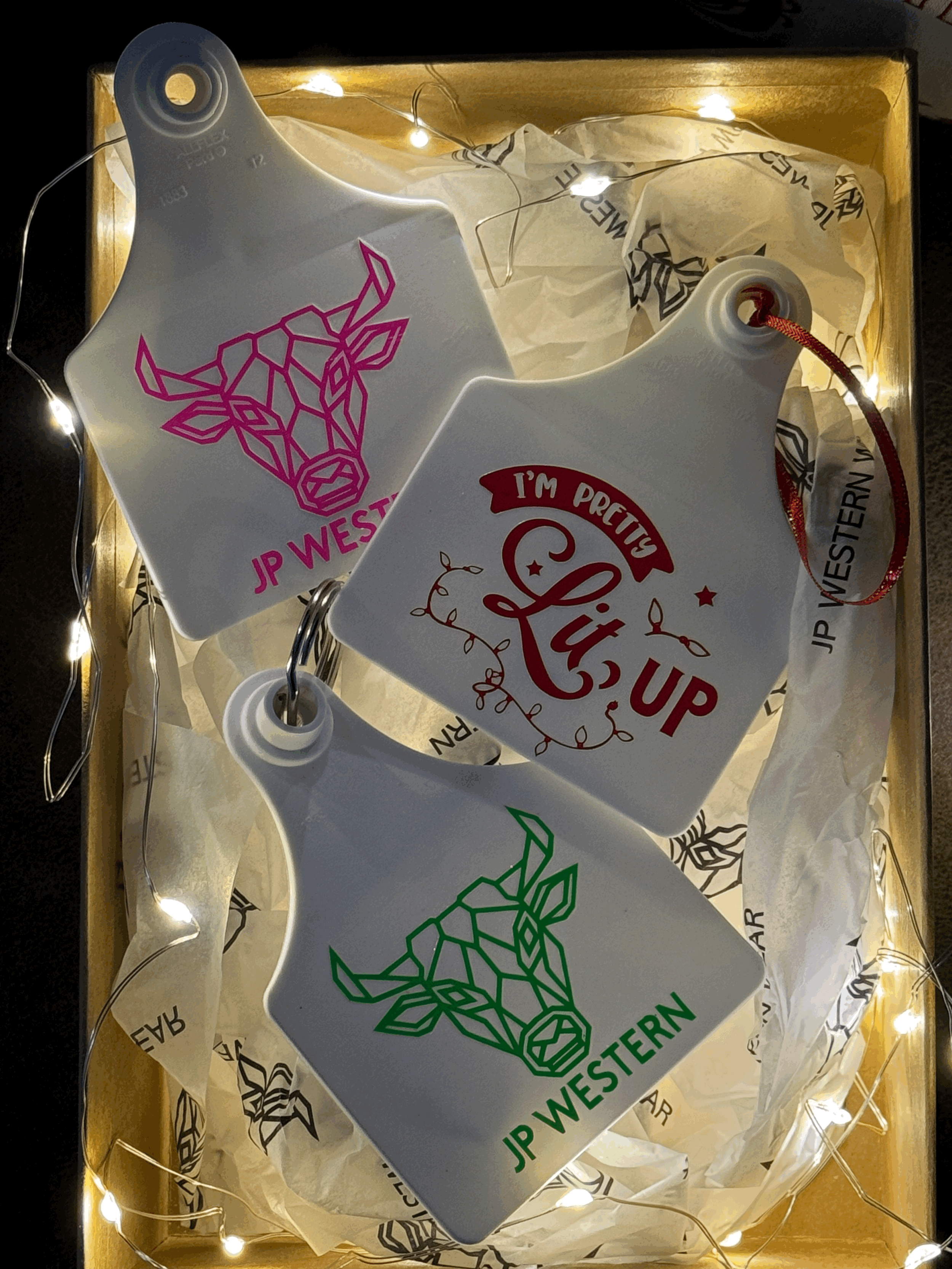 Cattle Tag Three set gift pack