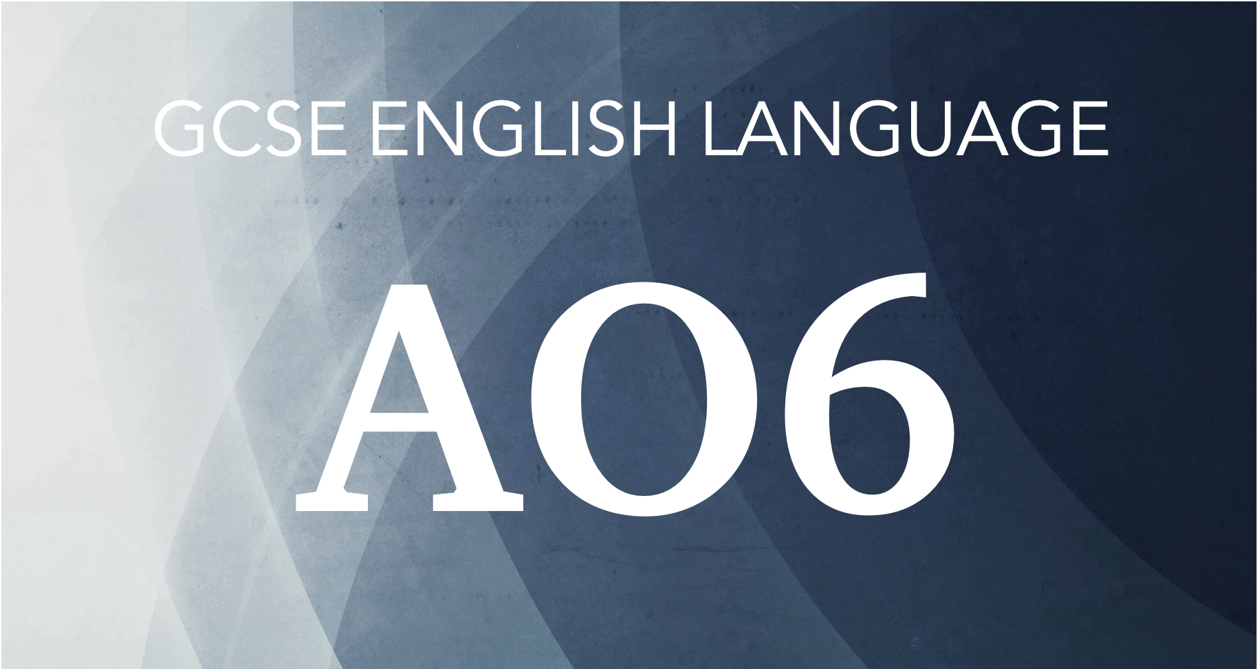 How to get good marks for AO6 - part 1