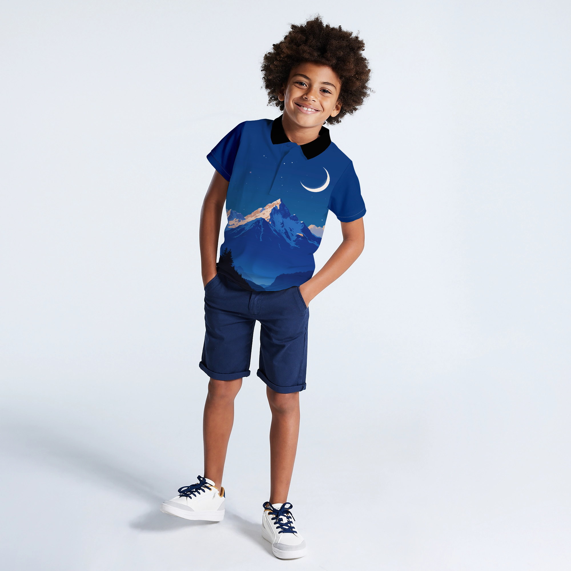 Stylish Infant Polo Tee Mockup Elevate Your Baby's Look with Timeless Sophistication.png