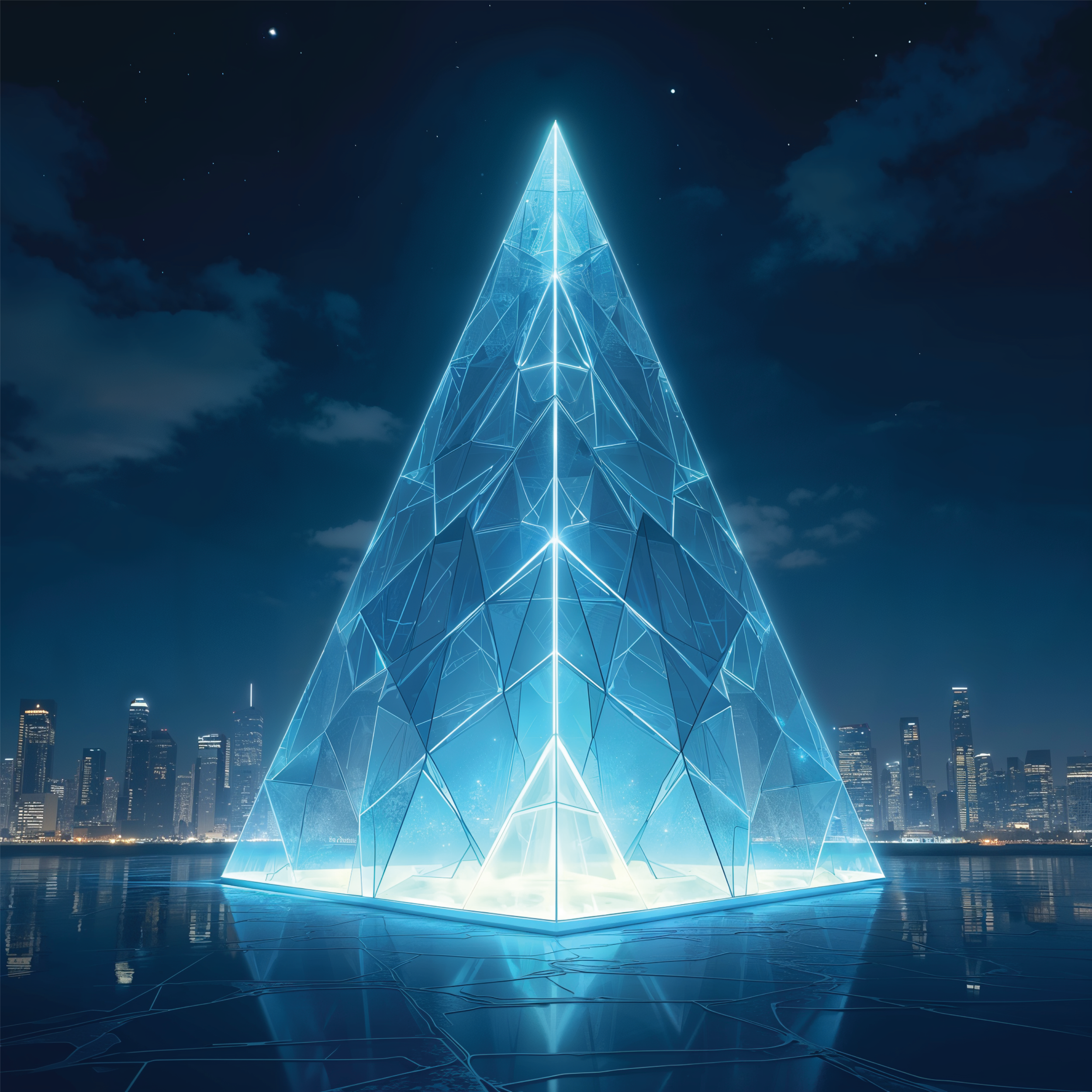Neon Prism Spire