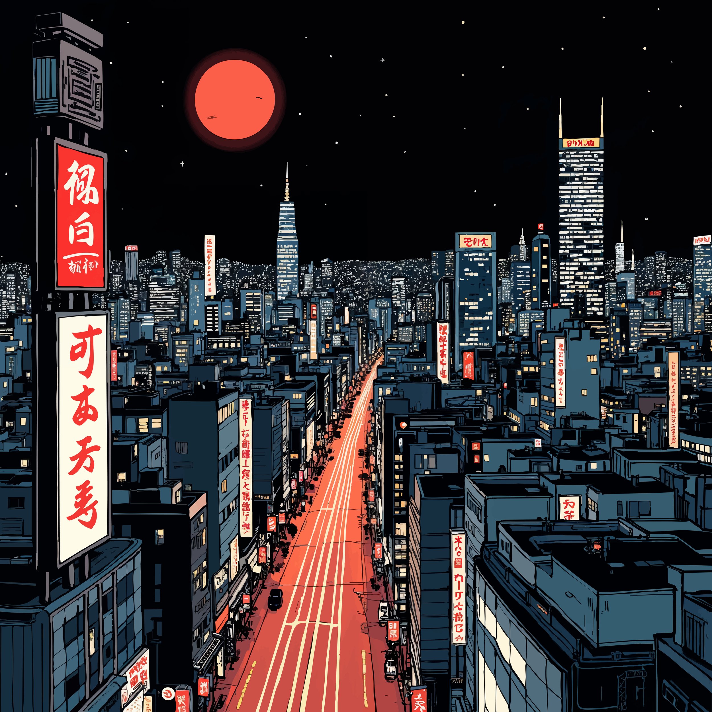 Tokyo Cityscape