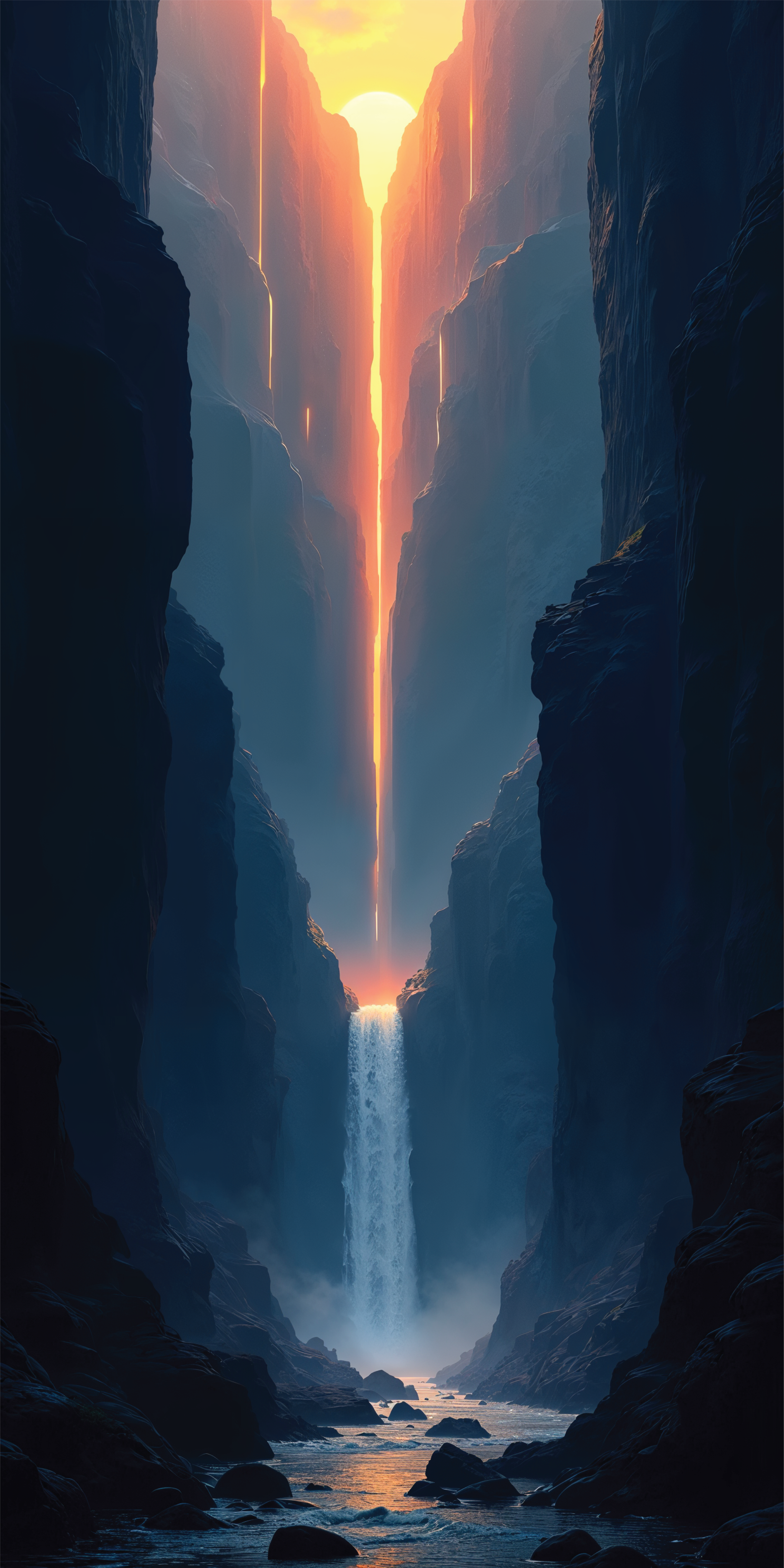Sunfire Gorge Cascade