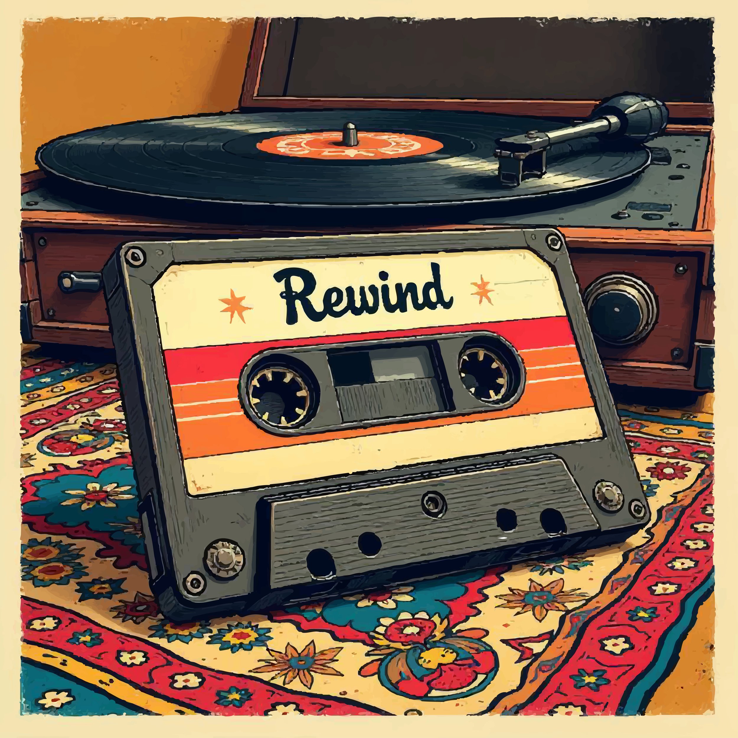 Retro Cassette Tape