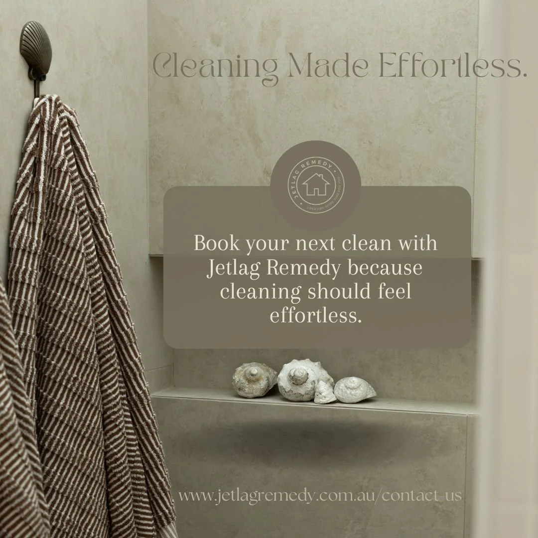 Imagine walking into a home that feels instantly lighter, fresher, and effortlessly clean ✨

That&rsquo;s the Jetlag Remedy difference. Thoughtful details, reliable teams, and results you can feel the moment you step inside.

Cleaning made effortless