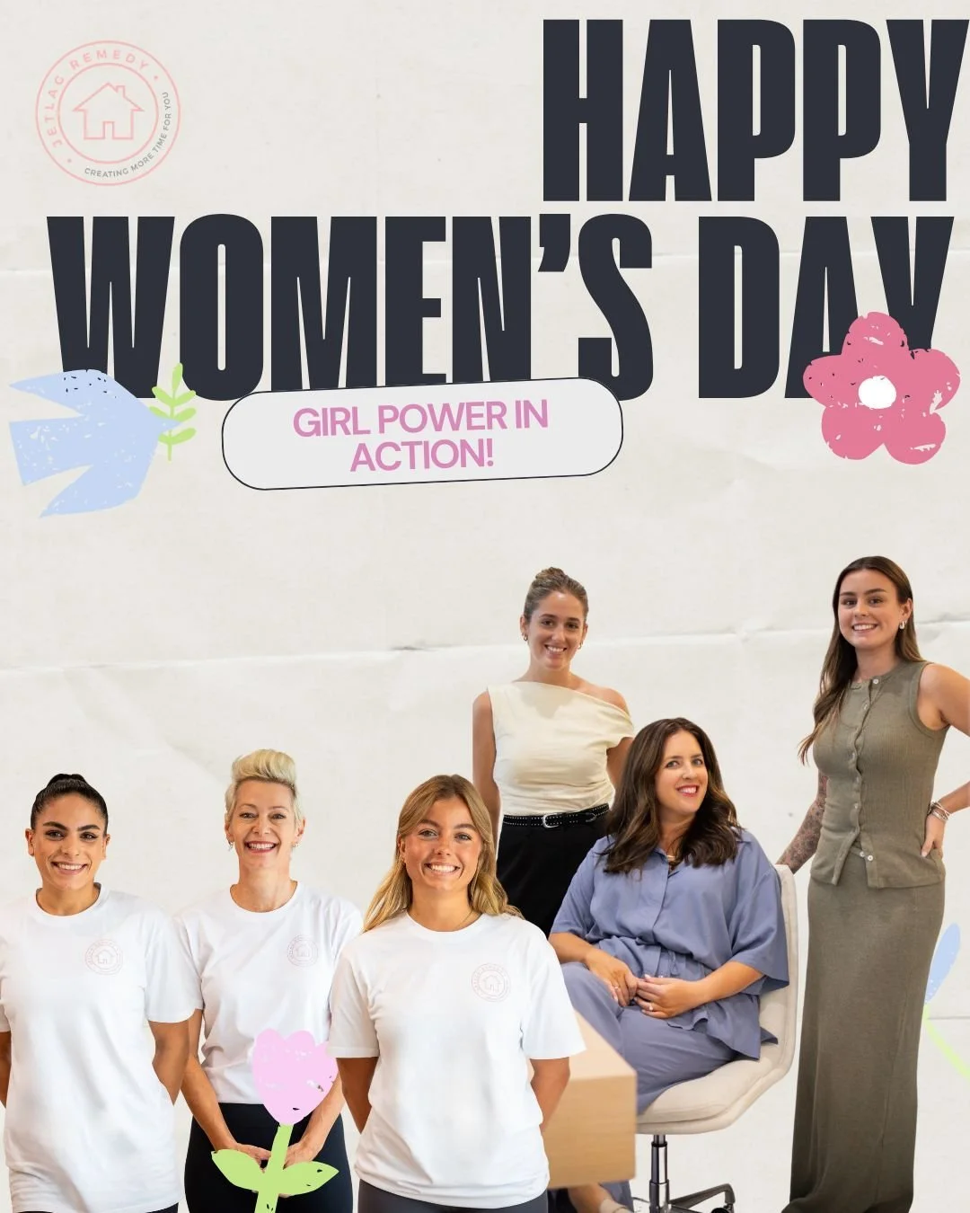 🌸 Happy International Women&rsquo;s Day! 🌸

Today we celebrate all the incredible women who keep homes running, families thriving, and lives a little bit easier, including our amazing Jetlag Remedy team! 💛

From busy mums juggling it all to the wo