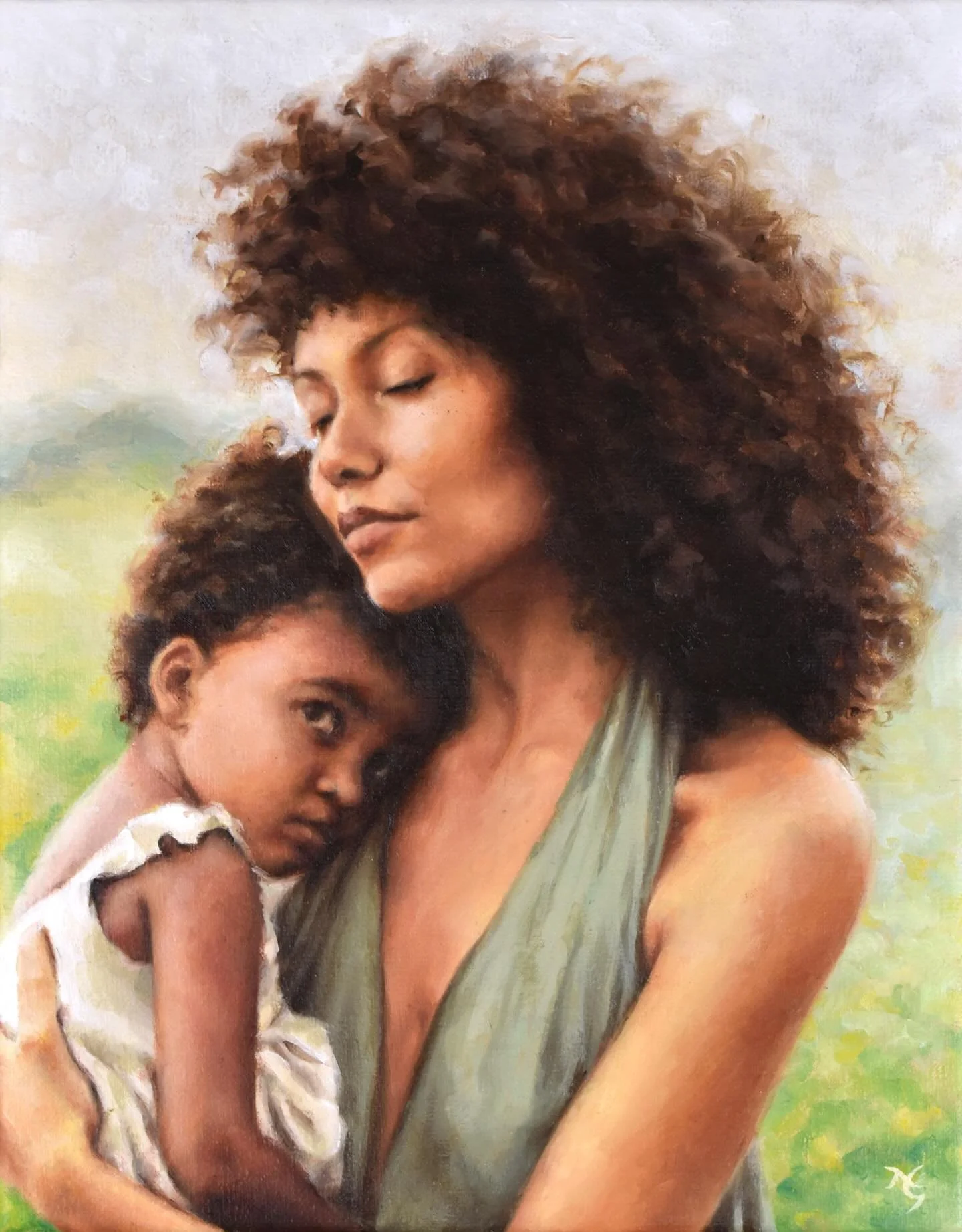 &ldquo;Rebirthing&rdquo;
11 x 14 inches
Oil on canvas

Available on my website

Thank you so much to @thesydneyporter for letting me use her beautiful photo of her and her little one as inspiration. 

#painting #oilpainting #motherandchild #mother #c