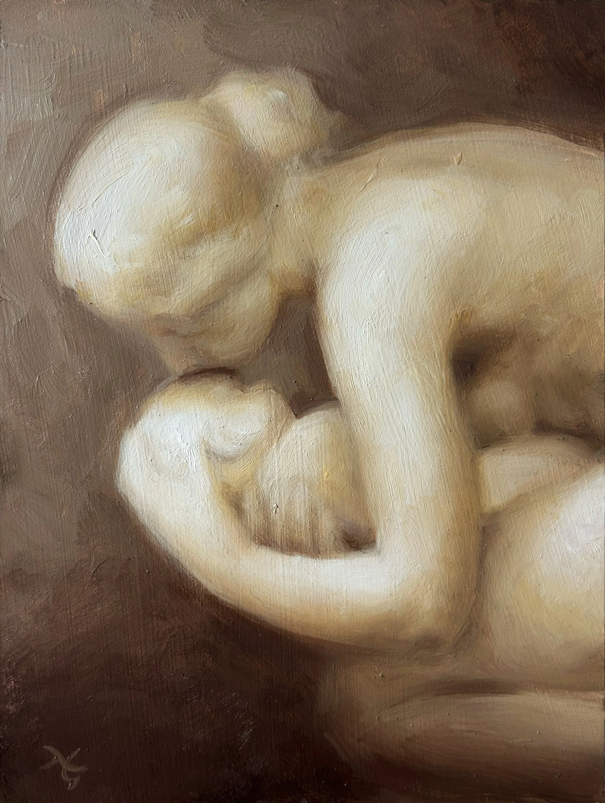 SCULPTURE STUDY 3 
8 x 6 inches