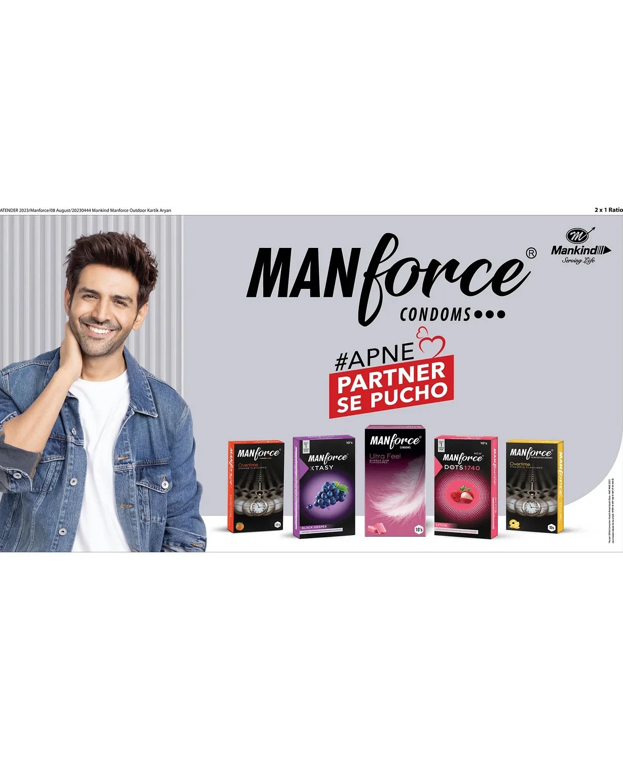 KARTIK AARYAN X MANFORCE CONDOMS