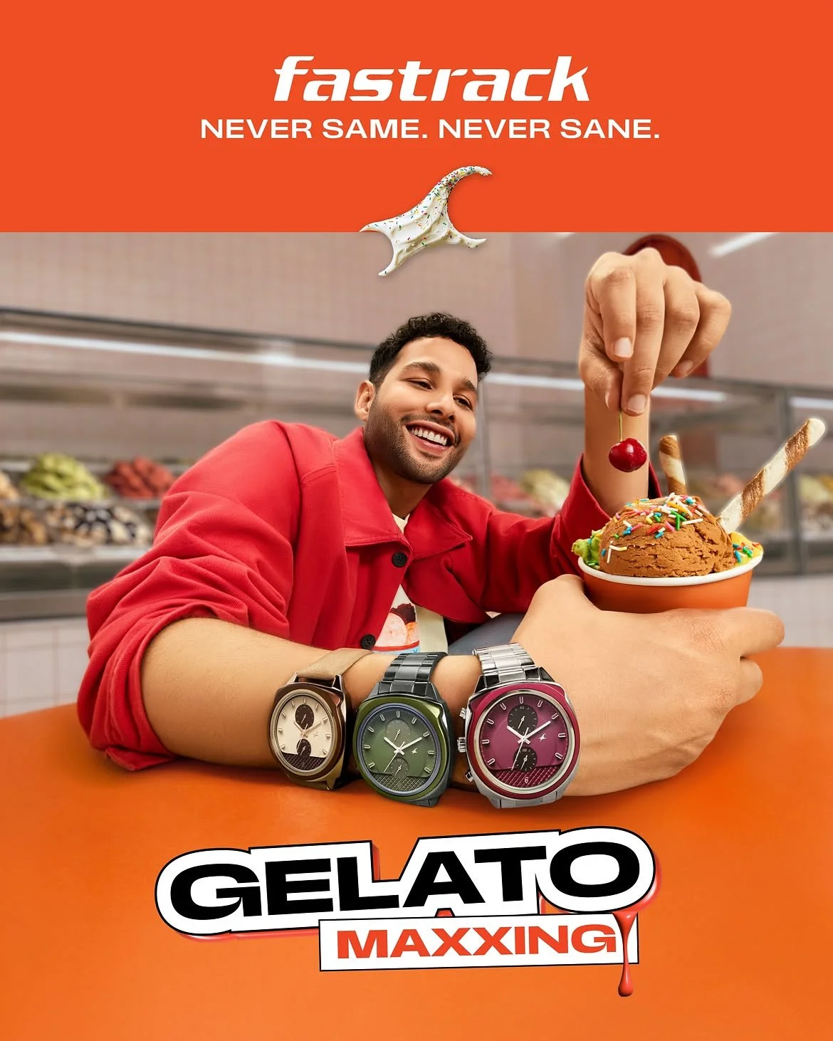SIDDHANT CHATURVEDI X FASTRACK