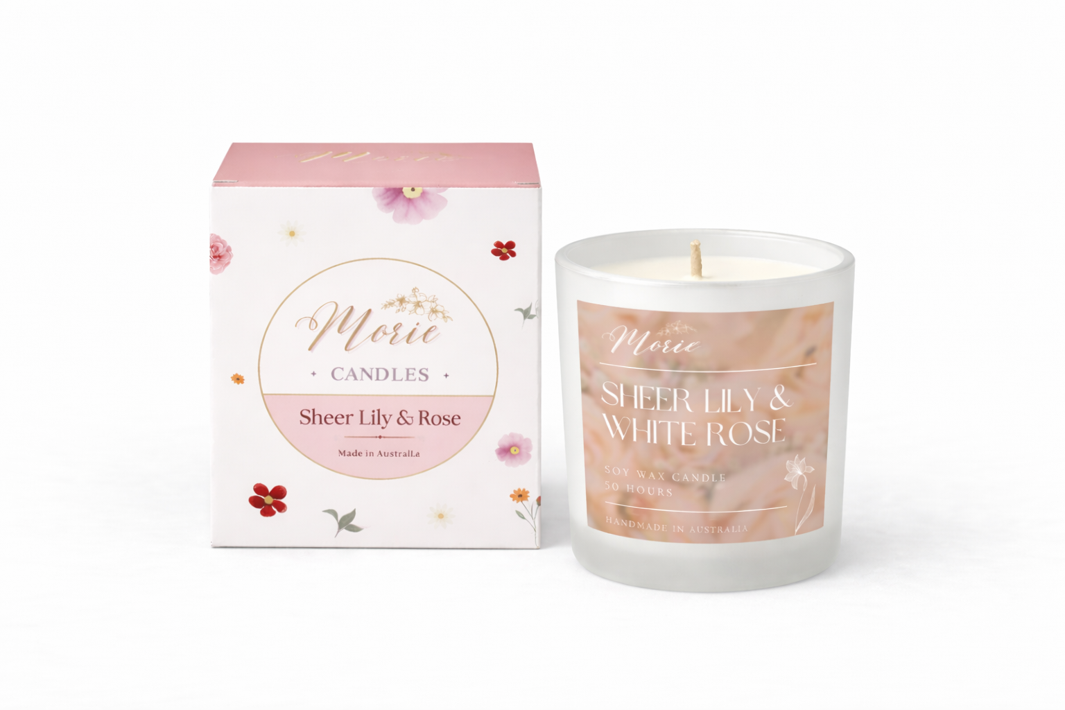 Sheer Lily & White Rose | Classic