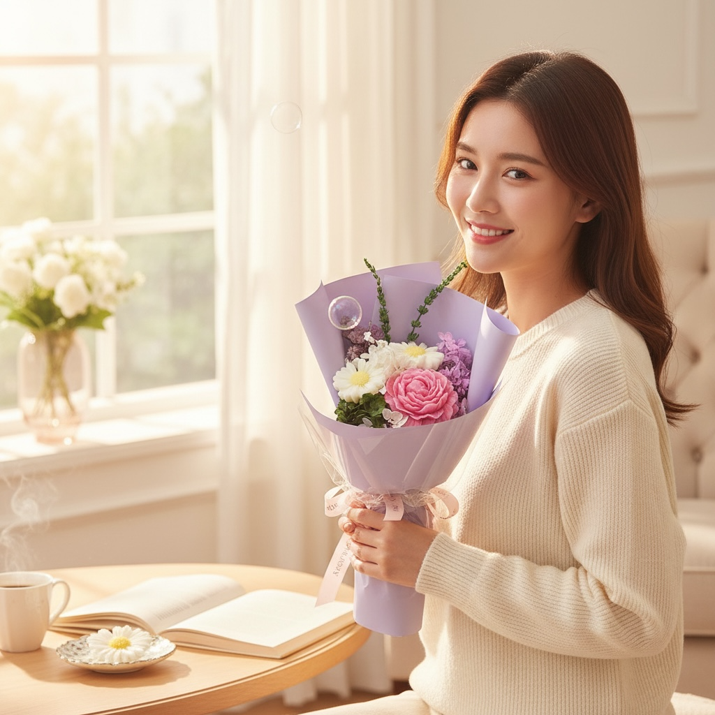 Candle Bouquet Flower Bouquets.png