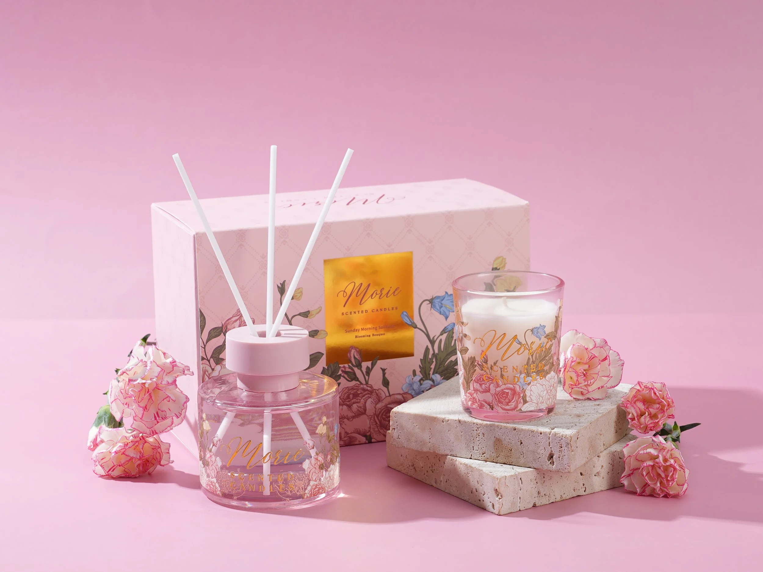 The Luminous Home - Diffuser & Candle Set