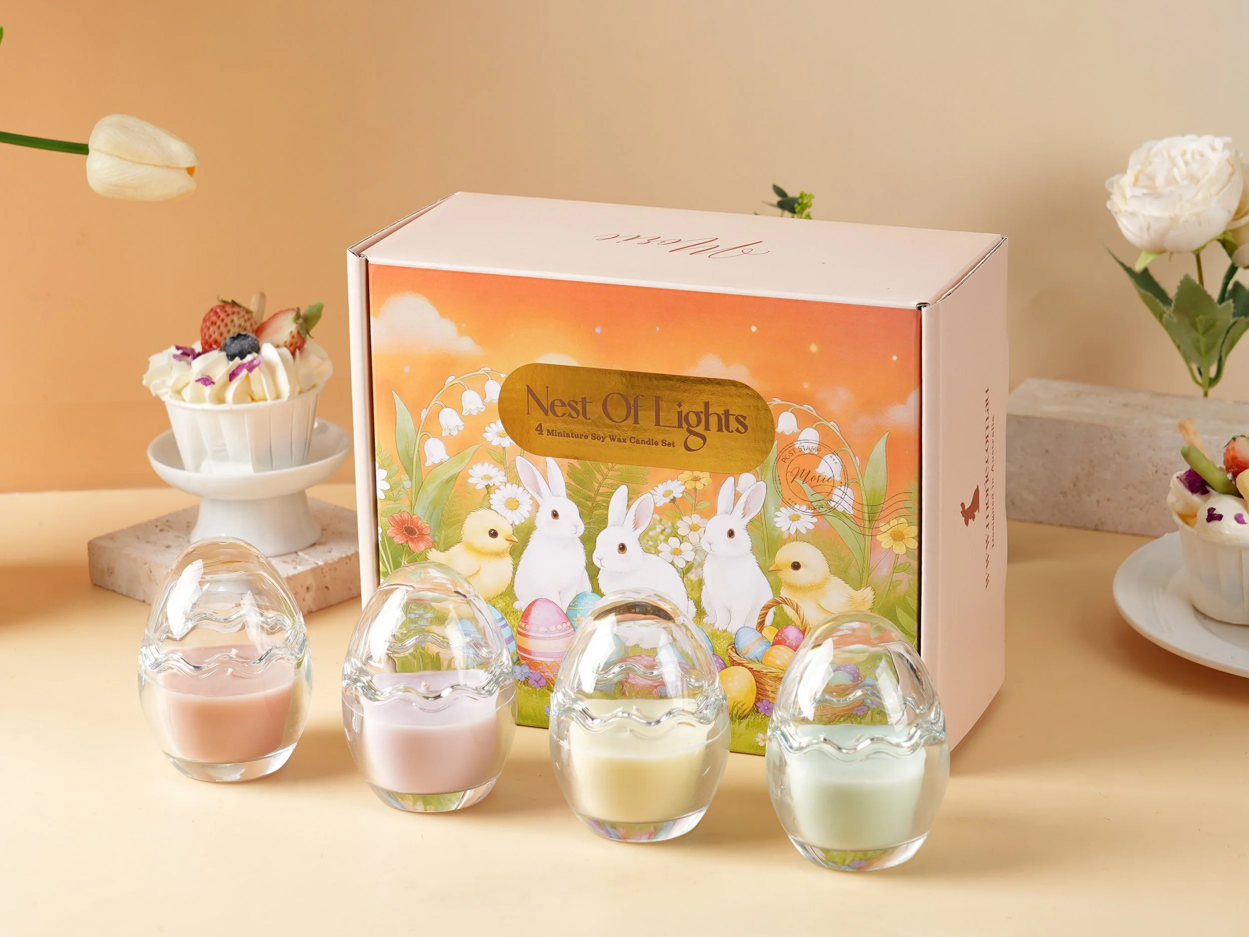 Nest of Lights Miniature Candle Gift Set