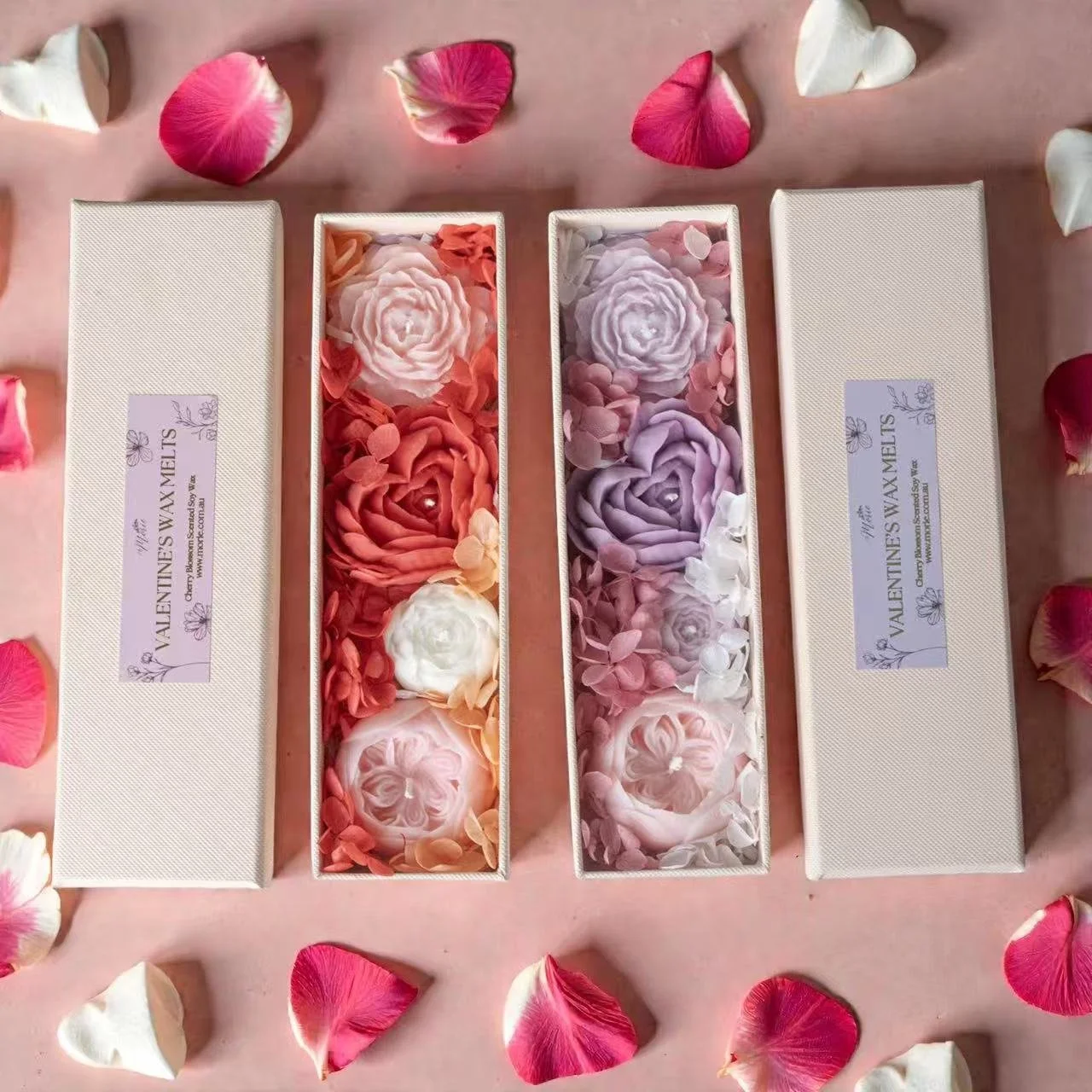 Valentines Flower Wax Melts