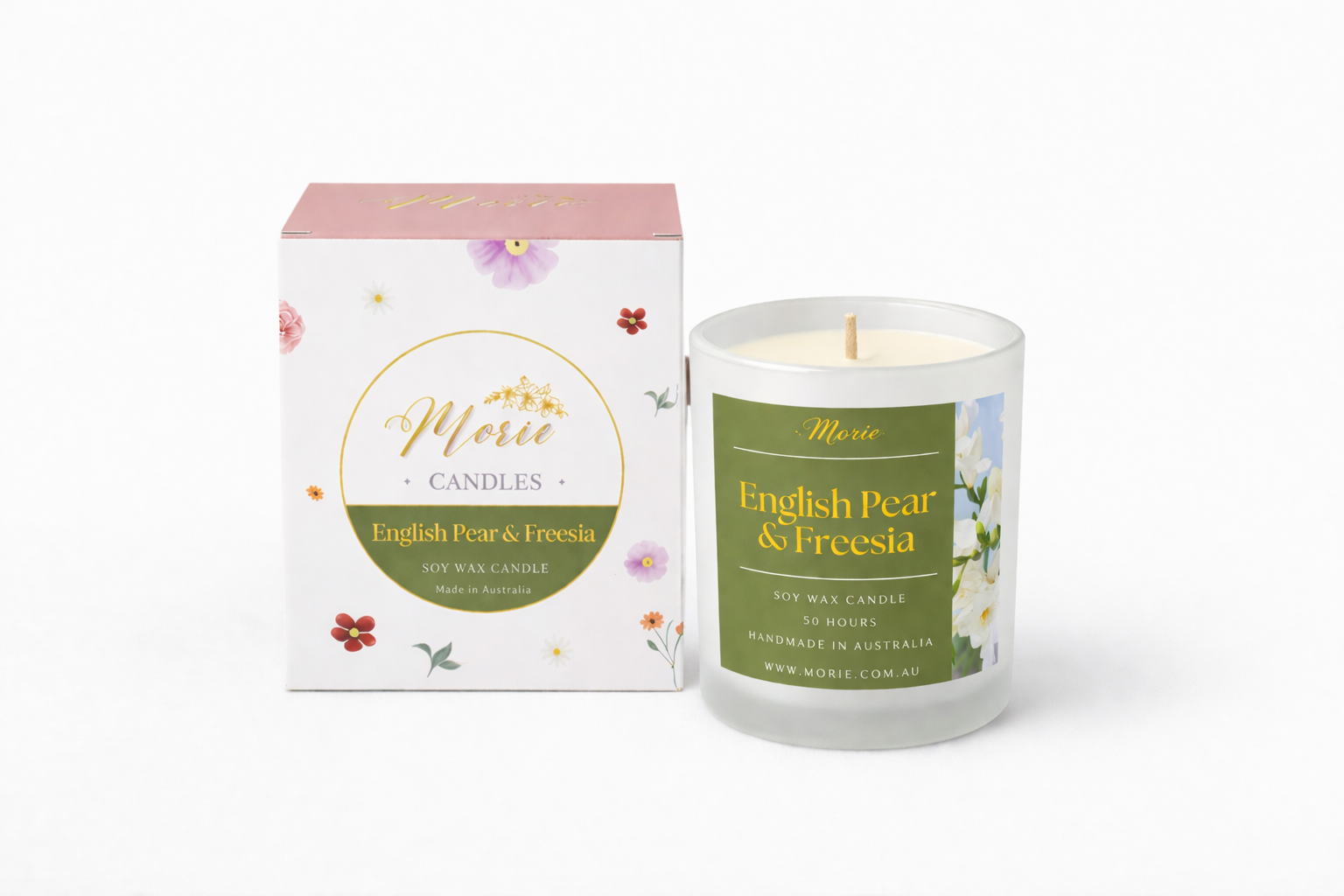 English Pear & Freesia candle and packaging.png