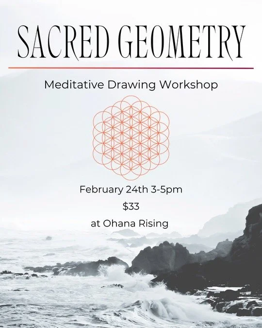 sacred geometry: a meditative drawing workshop