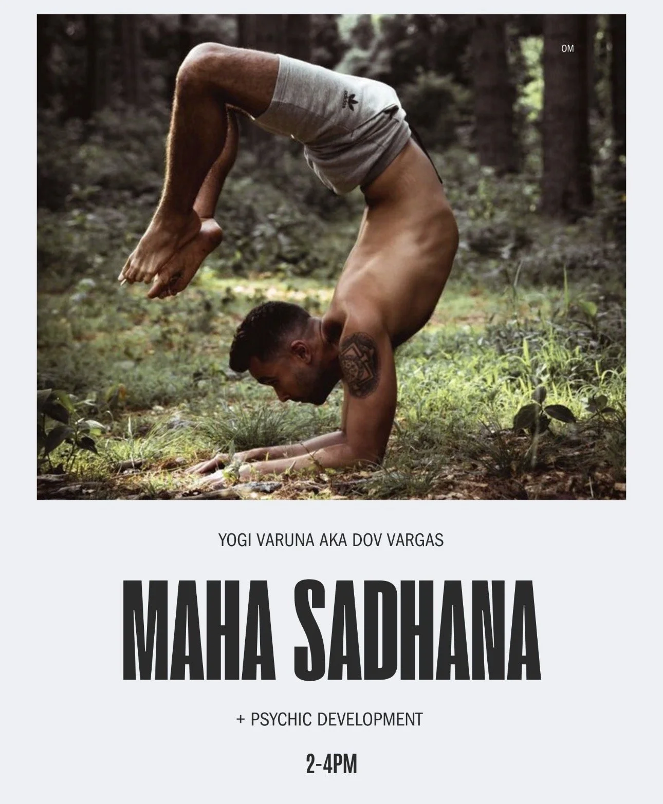 Maha Sadhana: The Great Practice with Dov Vargas 