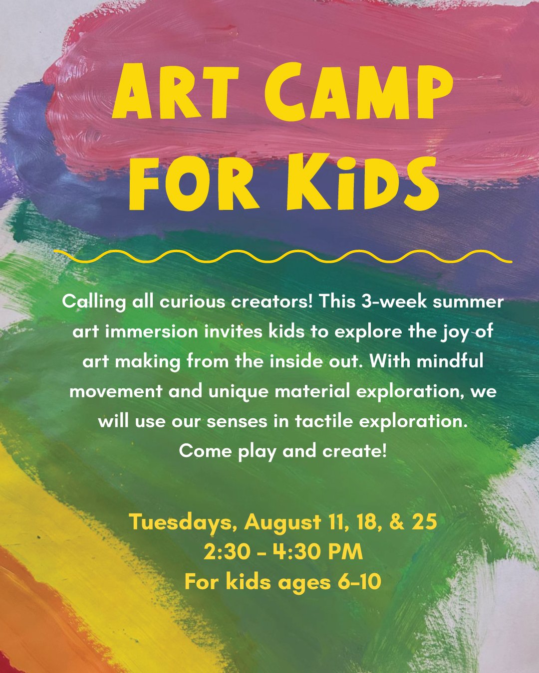 Art Camp for Kids!