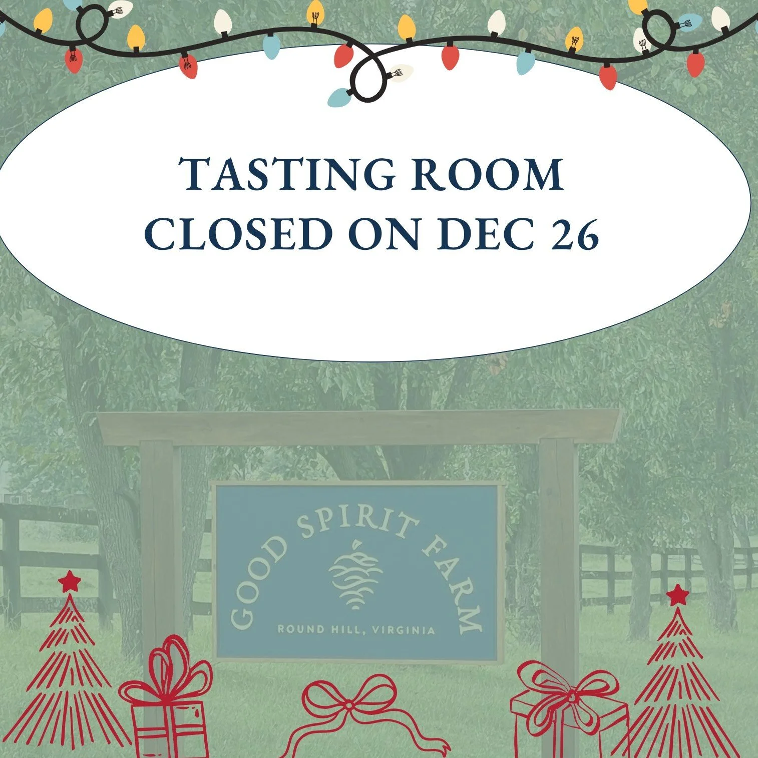 We&rsquo;ll be closed this Friday, December 26, so our team can continue enjoying the holiday. We&rsquo;ll be back open Saturday and Sunday&mdash;see you then!