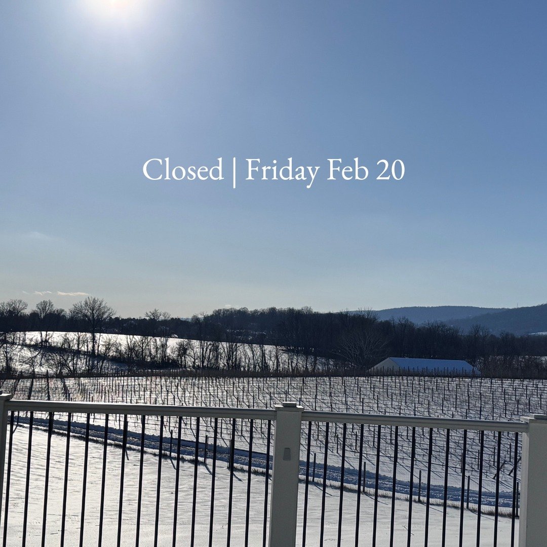 We&rsquo;ll be closed tomorrow, Friday, Feb 20, but back to our normal hours on Saturday. See you then!