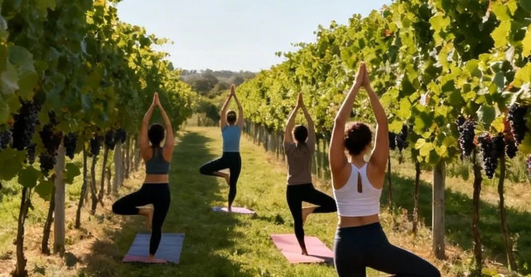 Flow at the Farm Yoga Class