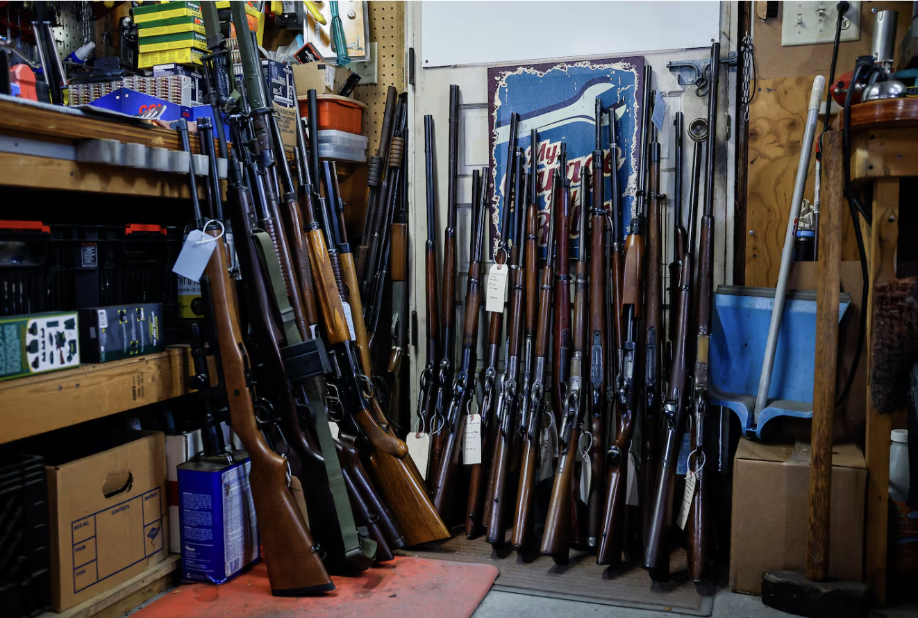 A challenge to the gun control legislation lawmakers passed two years ago will go before Massachusetts voters in November. Erin Clark/Globe Staff