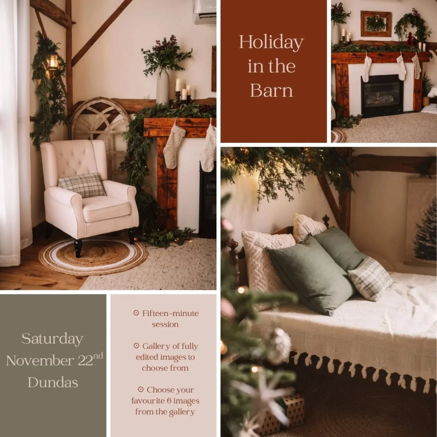 Another Holiday Petite option? The cozy barn at All Who Wander Flower Farm.
I can envision a fam in jammies in this super cute set. What would you wear?
🌲 15 minute session
🌲6 digital images (option for whole gallery)
🌲 What to Wear Guide made