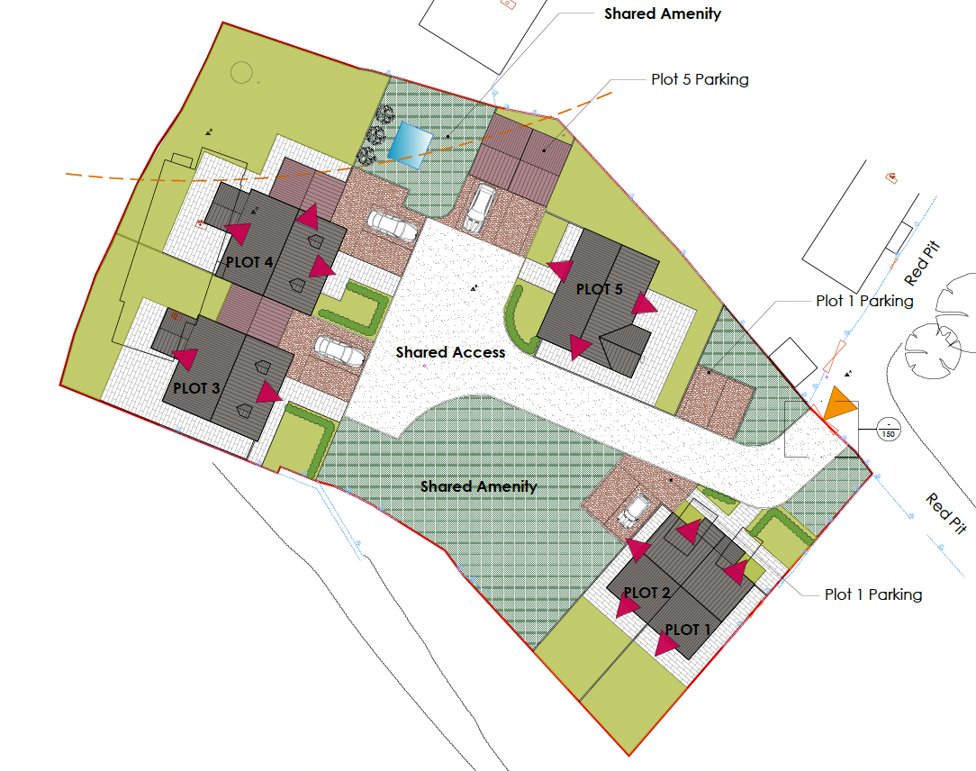 Wiltshire - 5 unit residential scheme 