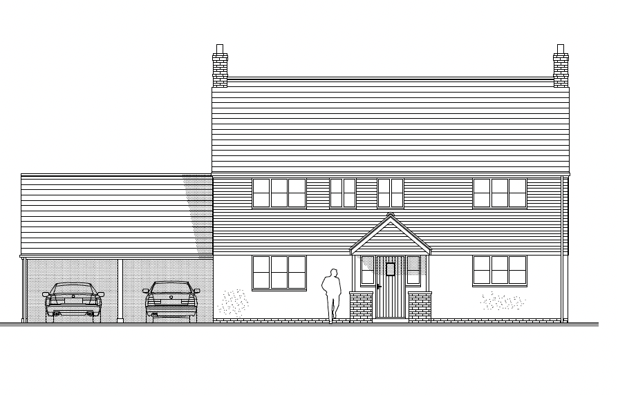 Outline planning permission has been submitted for two dwellings in Somerset