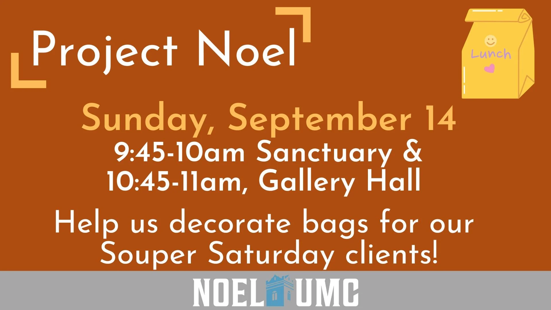 Project Noel - September