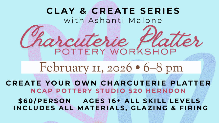 Charcuterie Platter Pottery Workshop