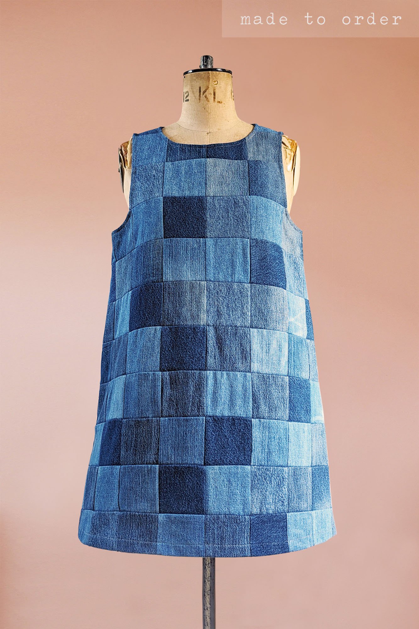 Regenerated Floral Tapestries Dress