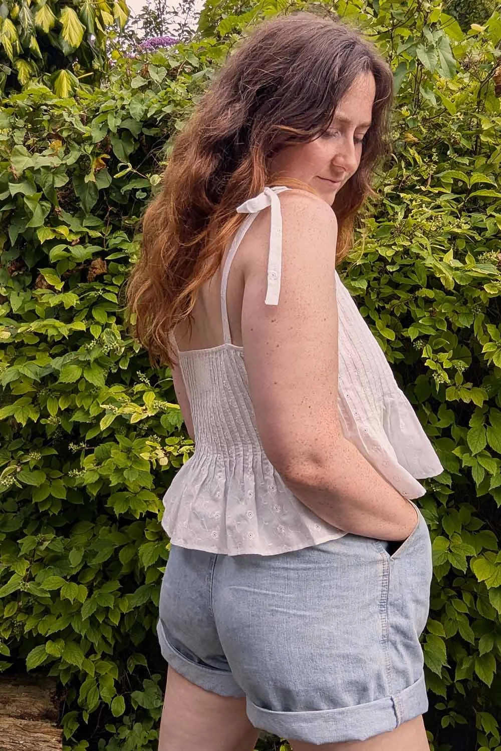 POPPY TOP Broderie Anglaise