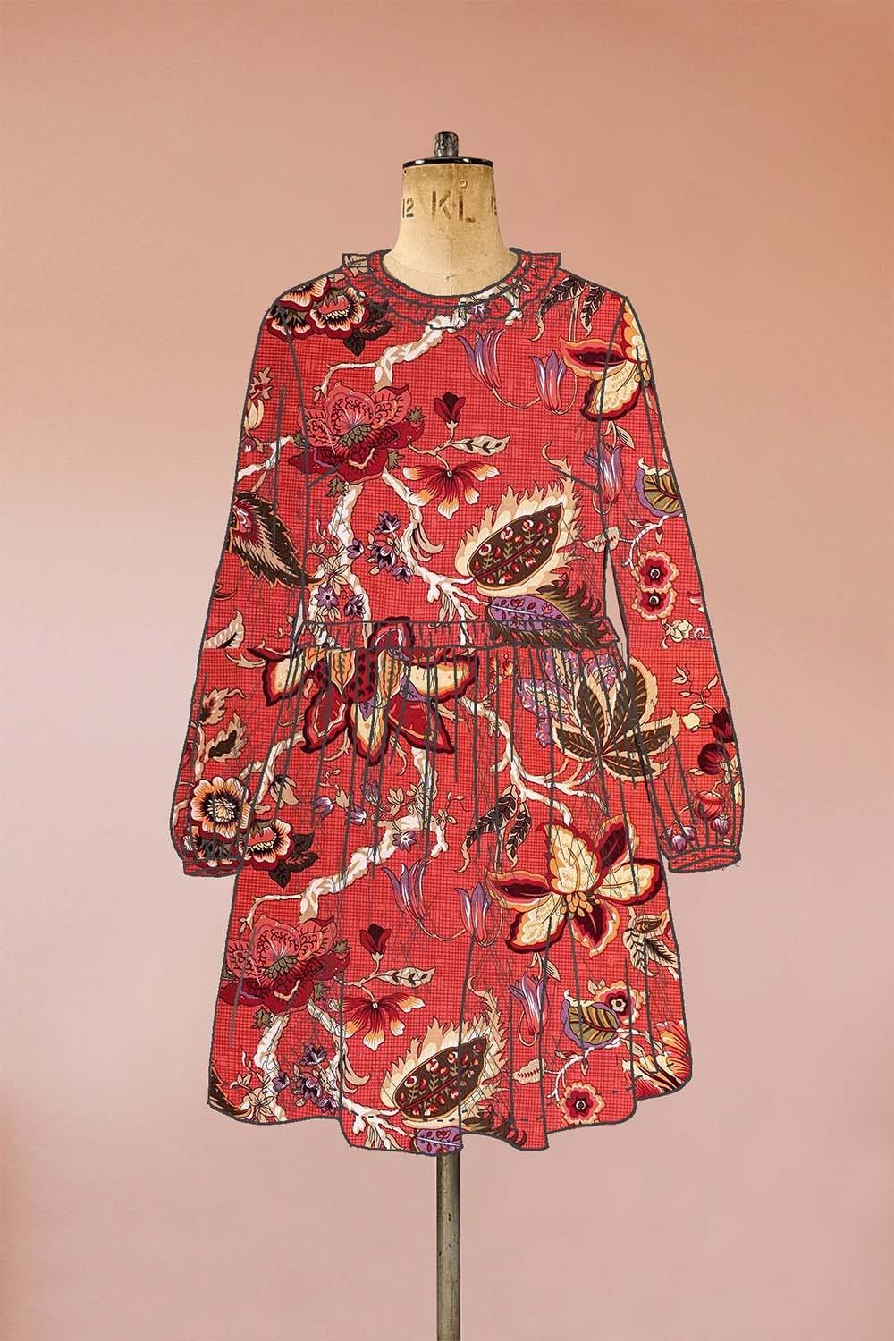 made to order maternity smock dress