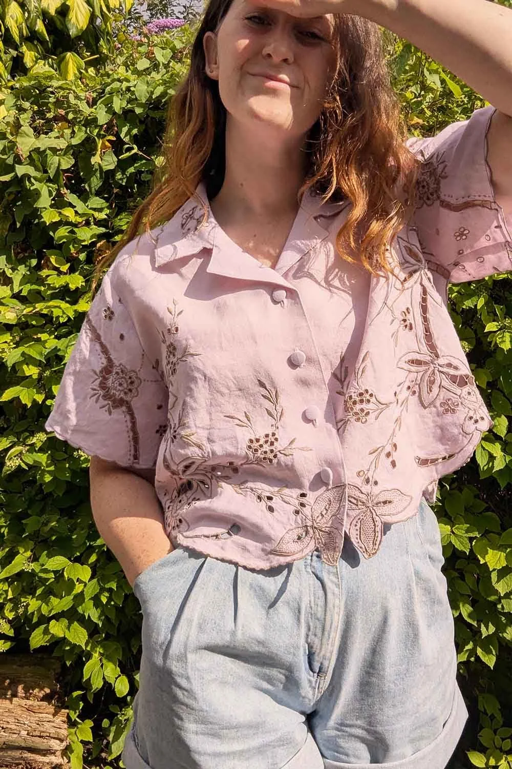 DYTAM SHIRT Short Sleeve Embroidered #45