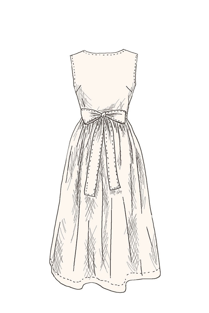 MIA DRESS Custom Fabric