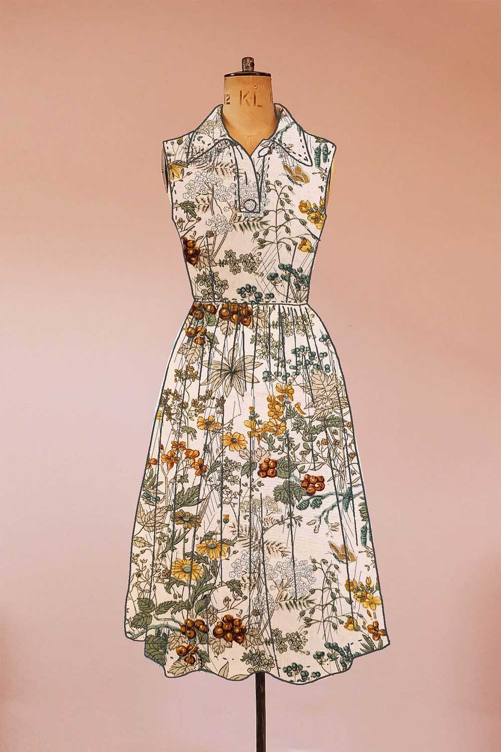 sustainable wedding guest dress