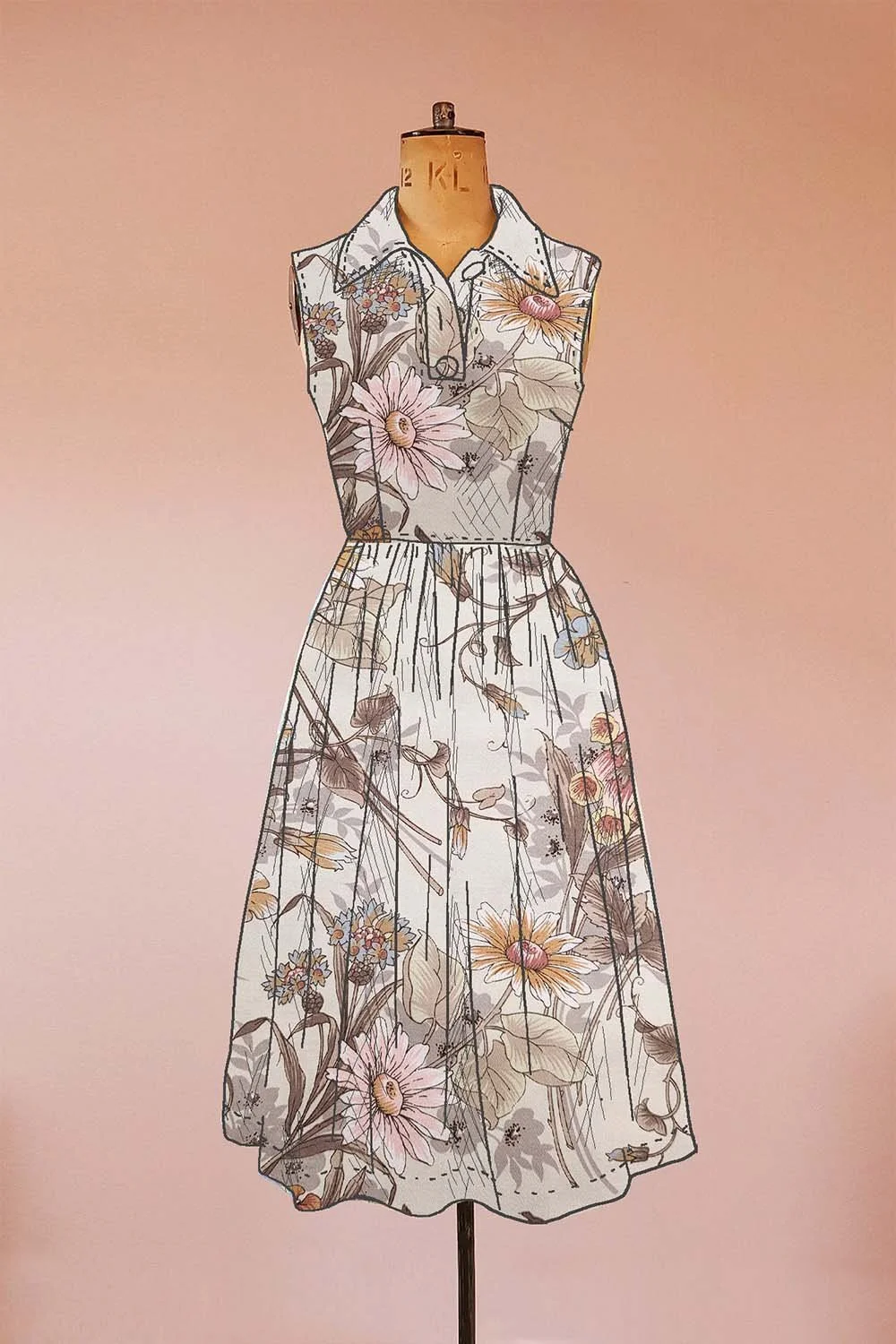 Berries Smock Dress main image 0