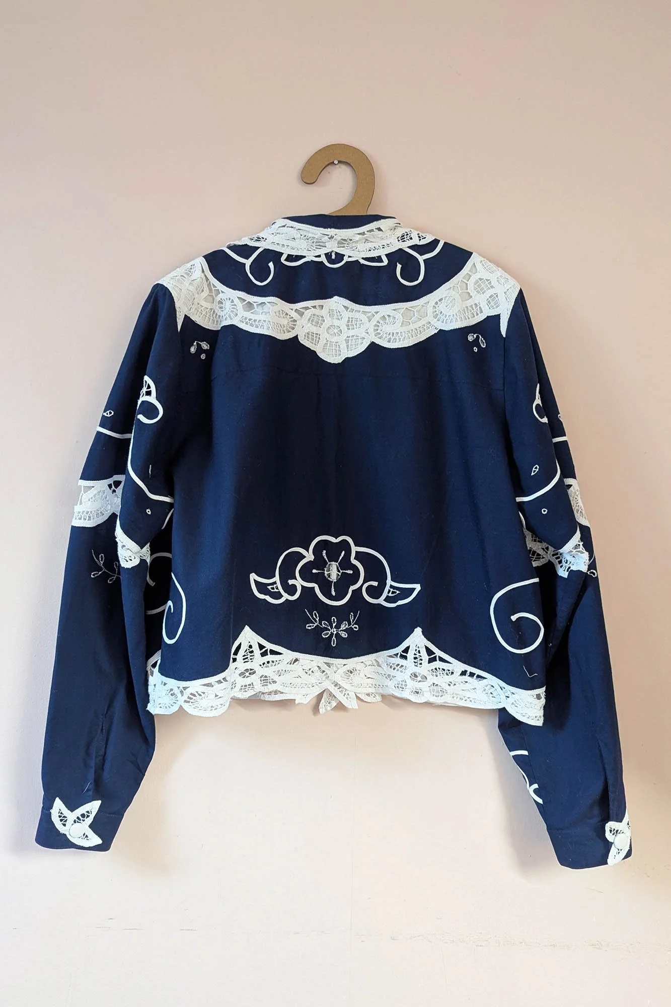 Handmade Yellow Silk Chiffon Shirt With Rhinestone Embroidery Long Sleeve Top Unisex main image 0